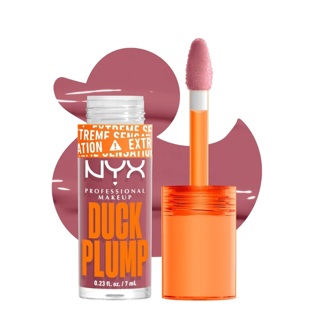 5/$25 or Free Gift: NYX Duck Plump High Pigment Plumping Lip Gloss (Pinky Lilac)